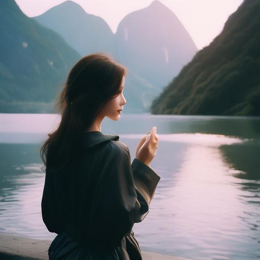 秦昊问万茜学这样拍看背影就是氛围感美女了!快进来学!